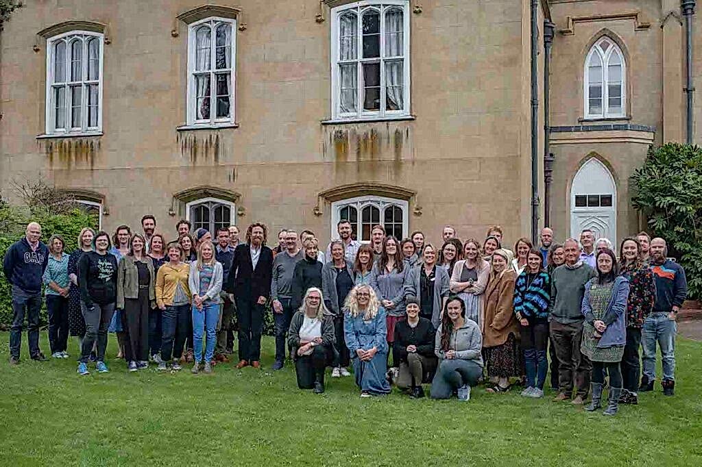 Plantlife staff team stood together.